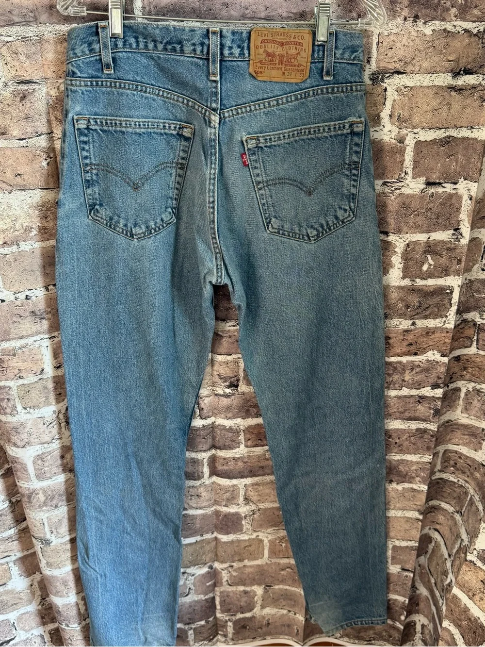 Vintage Levi’s 505-0216 Jeans 32x33 Made USA Regular Straight Leg 100% Cotton